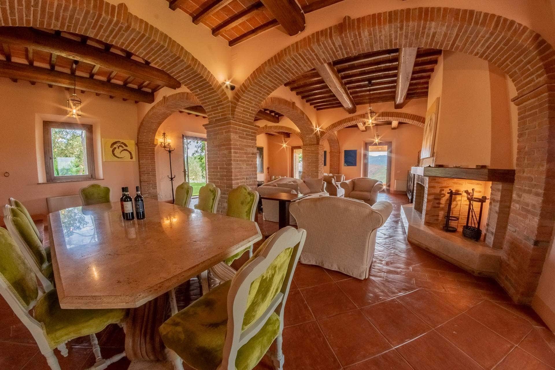Villa Talosa Montepulciano Stazione Buitenkant foto